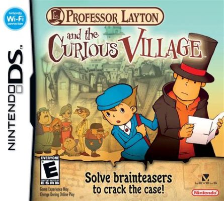 Professor Layton and the Curious Village: A Whimsical Journey Through Puzzles and Mystery!